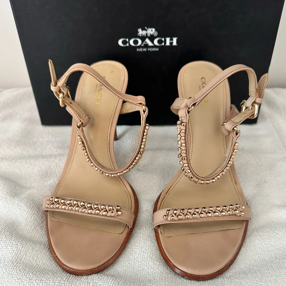 Coach Embellished Sandals - Picture 3 of 3